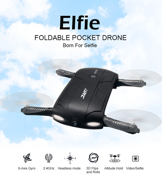 JJRC H37 Elfie foldable Mini Selfie Drone With HD Camera Wifi Fpv Drone Helicopter MOQ;1PCS