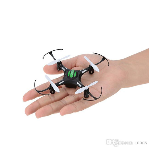 Hot hot toys!2.4G 4CH 6 Axis gyro11cm Quadcopter Drone Headless Mode 1 Key Return RTF JJRC H8 Mini Toys RC helicopter