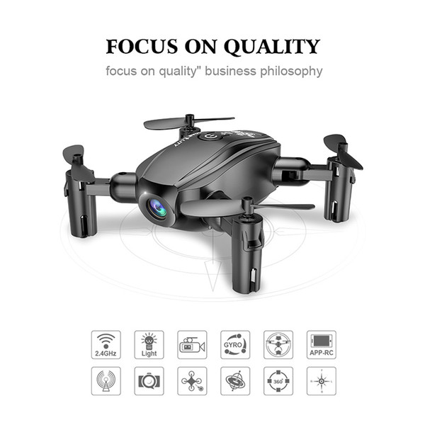 FPV WIFI RC Drone Quadcopter With Camera Original D10WHD Upgrade 0.3MP/2.0MP 2.4GHZ 6-Axis Real Time Toys Free Shipping -5