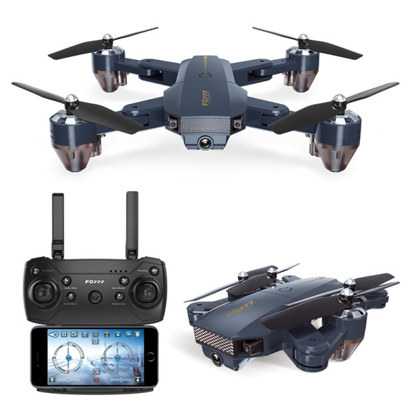 FQ35 drone folding quadcopter aerial photography mini remote control aircraft Quadcopter Helicopter Wifi RC Drones Altitude Hold Auto R toy
