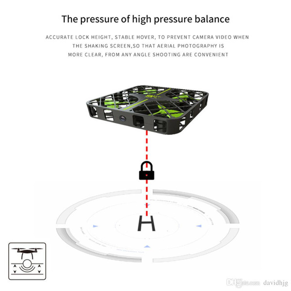 SMRC M8 four-axis aircraft high-definition aerial photography wifi real-time transmission atmospheric pressure high grid UAV