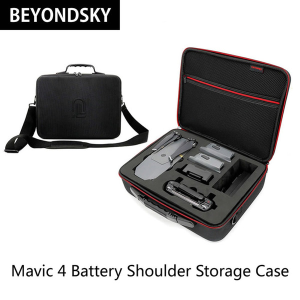 Carrying Bag Case Waterproof Anti-Shock For DJI Mavic Pro RC Drone 4pcs Battery Accessories Storage Box Shoulder Bag Suitcase