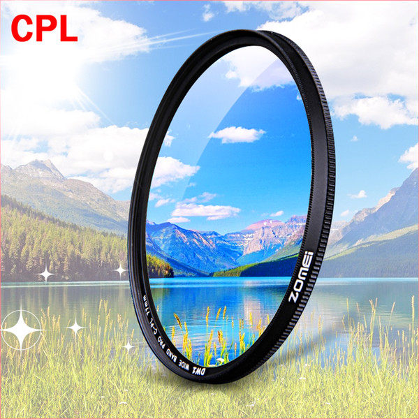 CPL Circular Polarizer Camera filter for Canon Nikon DSLR Camera lens 52mm/55/58/62/67/72/77/82mm