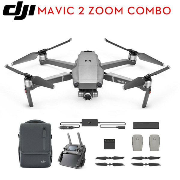 DJI MAVIC 2 ZOOM 2x Optical ZOOM 4K Camera FHD Video 48MP + FLY MORE COMBO KIT