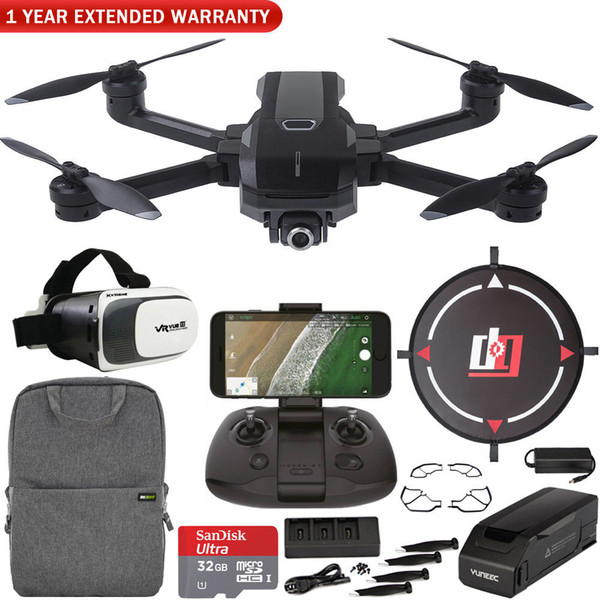 Yuneec Mantis Q Drone with 4K UHD Camera Mobile Go Bundle and Extended Warranty