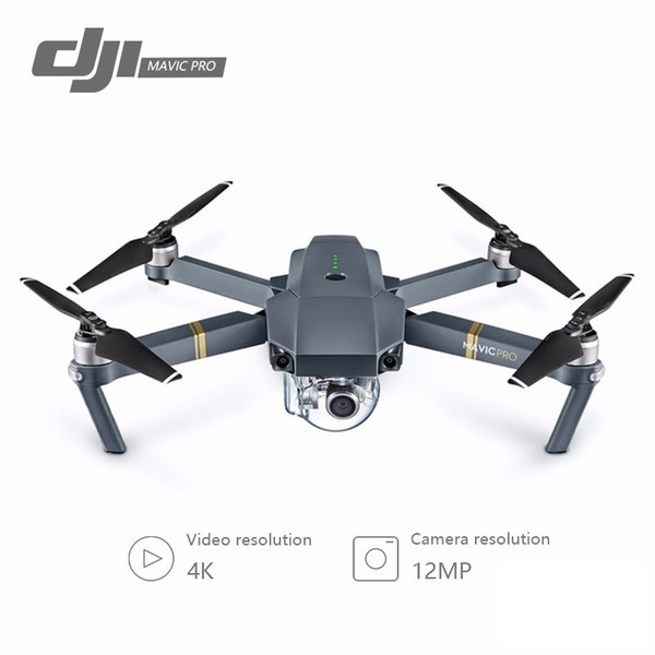 DJI Mavic Pro Fly Folding FPV Drone With 4K HD Camera OcuSync Live View GPS GLONASS System RC Quadcopter