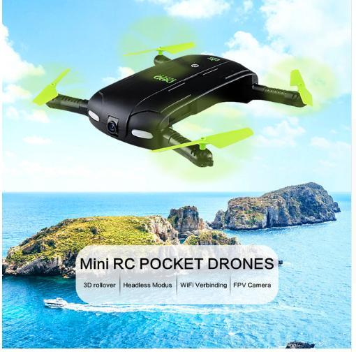 2018 Hot Selling D5 Selfie FPV Drone With HD Camera Foldable RC Pocket Drones Phone Control Helicopter Mini Dron JJRC H37 523 Quadcopter