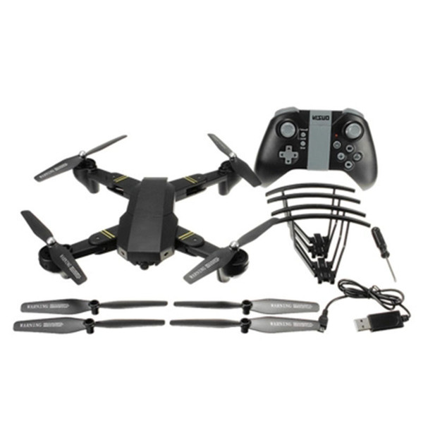 In stock RC Camera Drones XS809W Mini Foldable Drone 0.3MP 2MP with WIFI Camera Altitude Hold Quadcopter OTH908