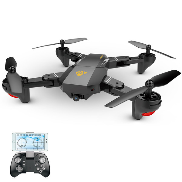 VISUO XS809HW WIFI FPV With Wide Angle HD Camera High Hold Mode Foldable Arm RC Quadcopter RTF RC Helicopter Drone