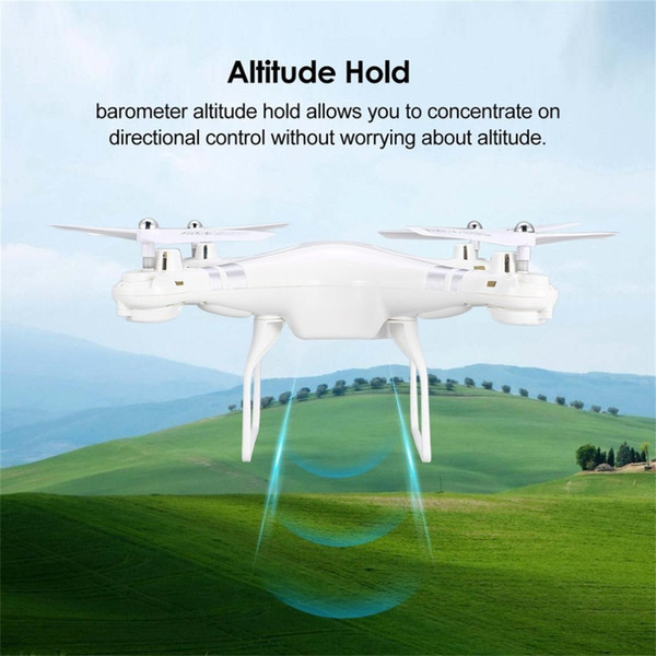 SH5H 2.4G 4CH Smart Drone RC Quadcopter with Altitude Hold Headless Mode One Key Return LED Light Control Speed VS Syma X5