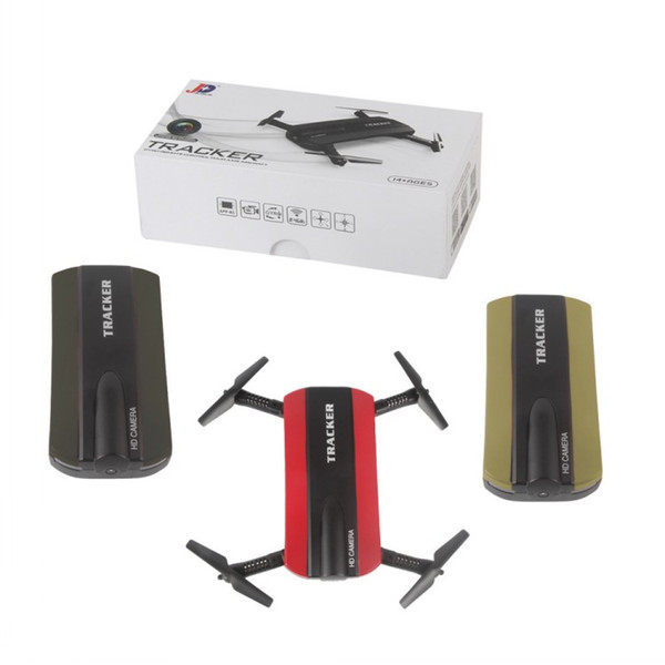 New arrival Phone Control JXD523 Tracker Foldable Mini Rc Selfie Drone with Wifi FPV 720P HD Camera Altitude Hold&Headless Mode VS JJRC H37