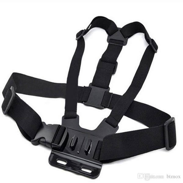 Gopro chest strap Elastic Cord Chest Strap Harness Adjustable Mount Harness for Go Pro 5 4 3 accessories