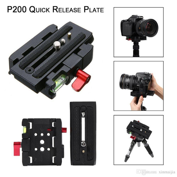 Quick Release QR Plate Clamp Adapter Base Station For Digital Camera Manfrotto 501 500AH