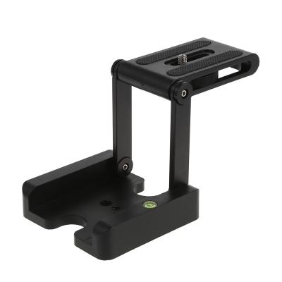 Z-shaped Folding Desktop Holder Quick Release Plate for Camera Tripod