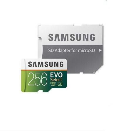 16GB/32GB/64GB/128GB/256GB Original Samsung EVO Select Plus micro sd card U3/smartphone TF card C10/SDXC Storage card 100MB