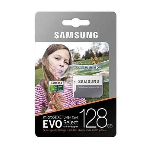 32GB/64GB/128GB/256GB Original Samsung EVO Select Plus micro sd card U3/smartphone TF card/SDXC Storage card 100MB/S