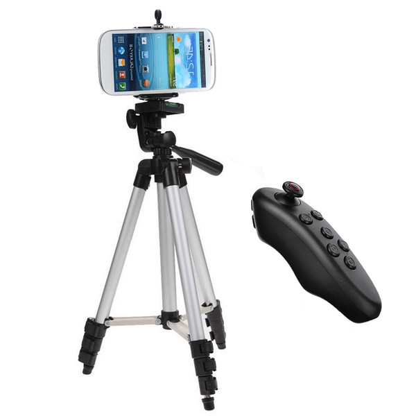 Cwxuan Retractable Tripod Mount Holder with Bluetooth Control