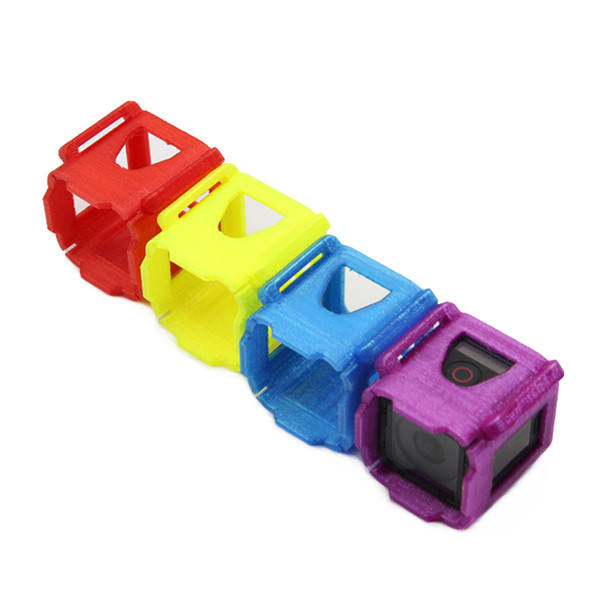 ZJWRC Mini Camera Mount TPU Protective Case 3D Printed for Gopro Session 5 Action Sports Camera