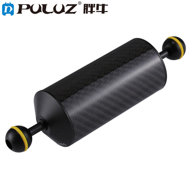 PULUZ 8.86 inch 22.5cm Length 60mm Diameter Dual Balls Carbon Fiber Floating Arm accessories