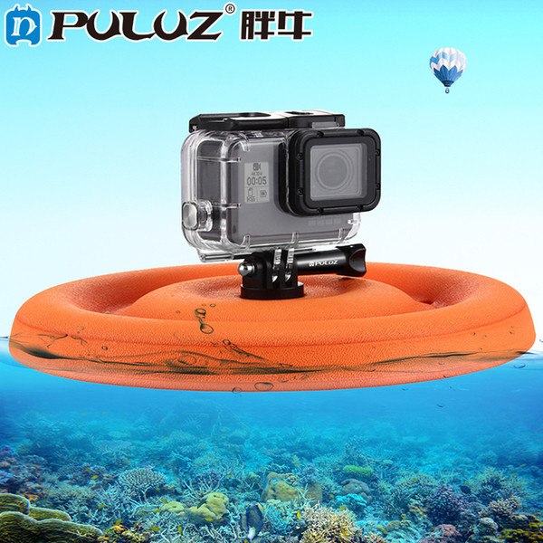 PULUZ EVA Floaty Pet Frisbee Mount with Tripod Adapter & Long Screw for GoPro HERO5 Session /5 /4 Session /4 /3 /3+ /2 /1