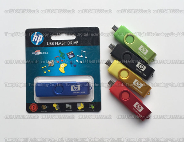 8GB/16GB/32GB/64GB/128GB/256GB HP OTG usb flash drive/pendrive/USB3.0 memory stick/Mobile phone/Tablet PC External storage disk