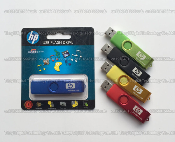 DHL shipping 16GB/32GB/64GB/128GB/256GB HP OTG usb flash drive/pendrive/USB3.0 memory stick/Mobile phone/Tablet PC External storage disk