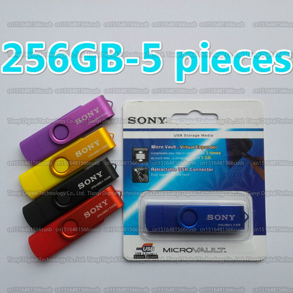 16GB/32GB/64GB/128GB/256GB SONY USB2.0 OTG USB Flash drive/Mobile Phone OTG Pendrive/U disk high speed OTG memory disk