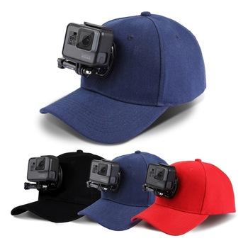 PULUZ Baseball Hat with J-Hook Buckle Mount & Screw for GoPro NEW HERO /HERO6 /5 /5 Session Camera Accessories