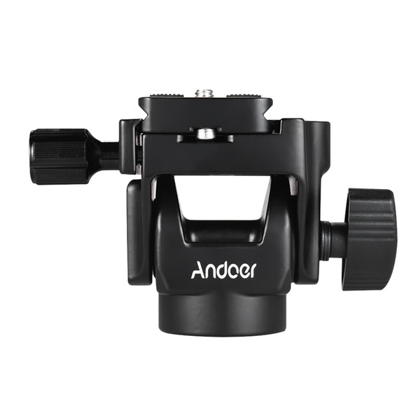 monopod tilt High Quality Andoer M-12 Monopod Tilt Panoramic Head Telephoto Bird Watching with Quick Release Plate