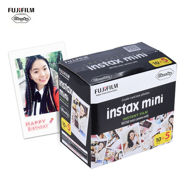 Fujifilm Instax Mini Film White Edge 50 Sheets For Fuji Instax mini 8 9 7s 25 50 90 SP1 Instant Camera Photo Film Paper