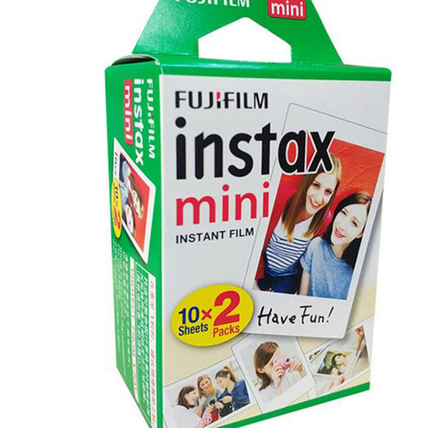 2018 New High quality Instax White Film Intax For Mini 90 8 25 7S 50s Polaroid Instant Camera DHL free