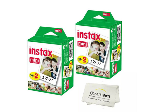 2017 New High quality Instax White Film Intax For Mini 90 8 25 7S 50s Polaroid Instant Camera DHL free