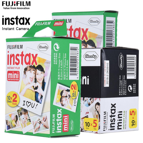 10/20/50 Sheets Instax Mini White Film Photo Paper Snapshot Album Instant Print for Instax Mini 7s/8/25/90/9 K2672