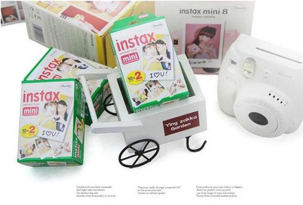 High quality Instax White Film Intax For Mini 90 8 25 7S 50s Polaroid Instant Camera DHL free