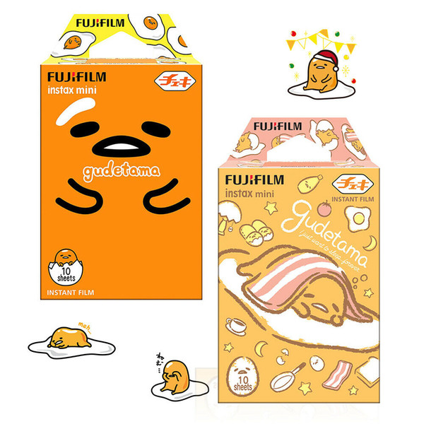 Instax Mini Film Gudetama Color Frame 20 Sheet For Fuji Instant Camera Mini 8 9 25 70 90 Share SP-1 SP-2 Printer