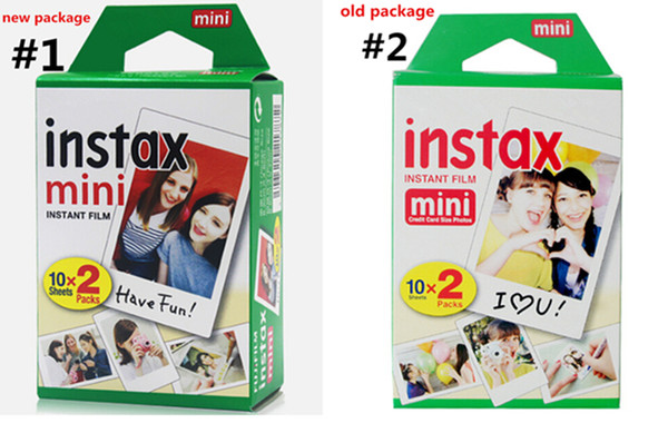 Newest Instax White Film Intax For Mini 90 8 25 7S 50s Polaroid Instant Camera DHL free