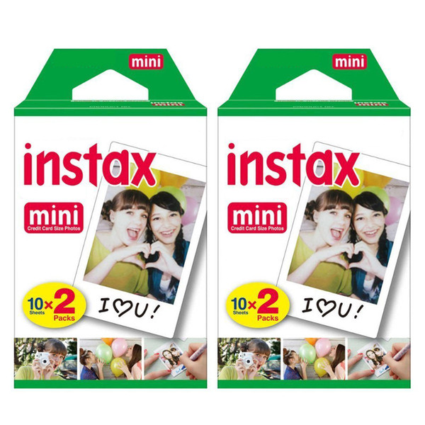 High quality Instax White Film Intax For Mini 90 8 25 7S 50s Polaroid Instant Camera DHL free