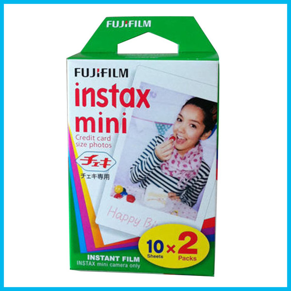 High quality Fujifilm Instax Mini film for Instant Camera mini 8 90 8 25 7S 50s Polaroid Instant Camera 20 sheets 1lot=20pcs