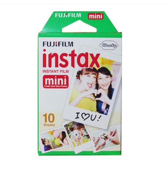 10 Sheets Fuji Fujifilm Instax Mini 9 8 Films White Edge Films for Instant Mini 9 8 7s 25 50s 9 90 Camera SP-1 SP-2 Photo Paper