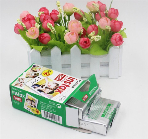 Most popular Fujifilm Instax Mini 8 film for Fuji Instax Mini 7s 8 9 70 Instant Photo Camera Share SP-1 SP-2 White Film