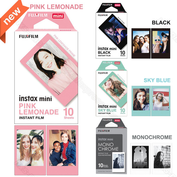 New Fujifilm Instax Mini 9 Film Pink For Instax Mini 9 8 8+ 7s 7c 70 90 25 Share SP-1 SP-2 Printer, Polaroid 300, Leica's Sofort