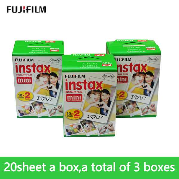 mini film 60 Sheet Original fujifilm mini 8 White Instant Camera Photo Paper For Instax Mini9 7s 25 50s SP-1 Instant Camera