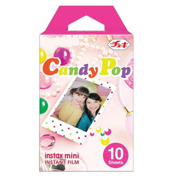 Instax Mini CandyPop Film 10Sheets For 7 7s 8 9 50s 7s 90 25 Share SP-1 Instant Cameras New