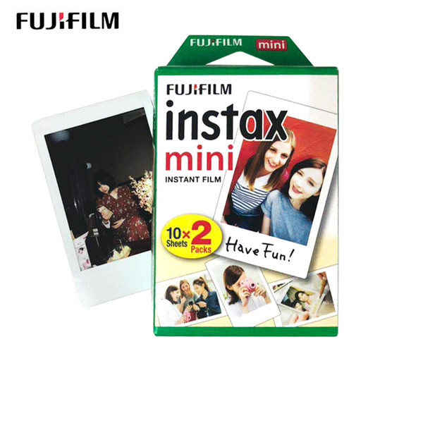 Original mini instax film 20 40 60 80 100 200 300 sheet White Edge Photo For Instax mini 8 9 7s 8 90 25 55 photo paper