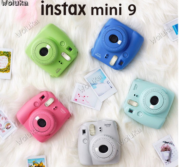 Instax Mini9 Camera Package includes instant photo paper Mini8 upgrade with selfie mirror and Hi-key whitening CD50 T03