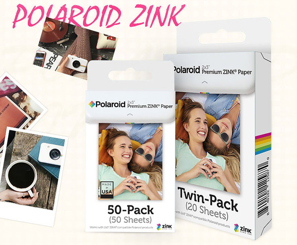 2x3 inch ZINK Film Photo Paper TWIN PACK (20 Sheets) for Snap Snap Touch Z2300 SocialMatic Instant Printer