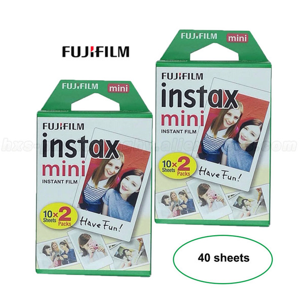 40 Sheets White Fujifilm Instax Mini 8 Film Fuji White Photo Paper For Mini 9 8 50s 7 7s 90 25 Share SP-1 SP-2 Instant Cameras