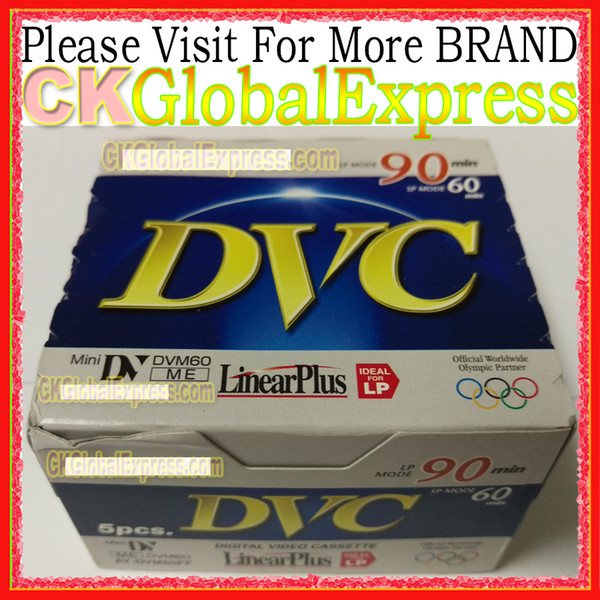 5 Pcs FOR DVC LinearPlus Mini DV Cassette Tape AY-DVM60FF High Quality Video SP LP MADE IN JAPAN w/Free Gift