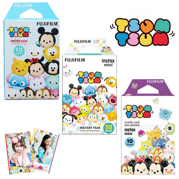 NEW Cute Fujifilm Instax Mini 8 Film Paper 3 Different Pack Tsum Tsum 30 Photos For FUJI Instant 7s 8 9 50s 70 90 Film Camera