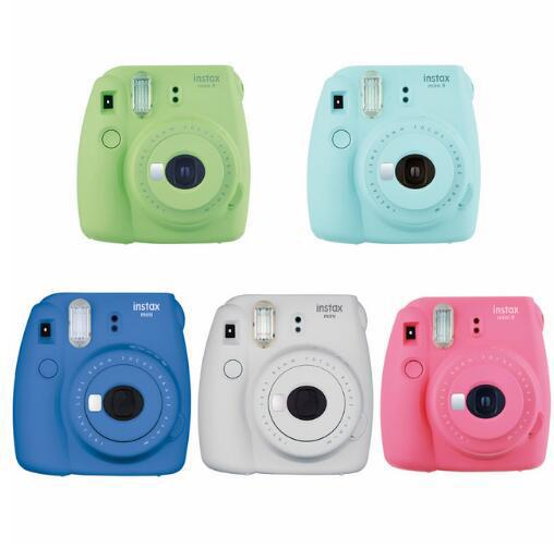 Fujifilm Instax Mini 9 Film Camera Photo Instant Camera Pop-up Lens Auto Metering Mini Camera Christmas gifts Free Shipping